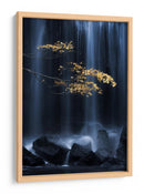 Cascada de hojas doradas - Yuki Yatsushima | Cuadro decorativo de Canvas Lab