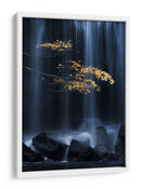 Cascada de hojas doradas - Yuki Yatsushima | Cuadro decorativo de Canvas Lab