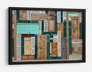 Collage de puertas eclécticas - Ali Ayer | Cuadro decorativo de Canvas Lab