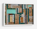 Collage de puertas eclécticas - Ali Ayer | Cuadro decorativo de Canvas Lab