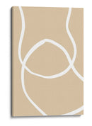 Curvas fluidas de color beige - Fluidys Studio | Cuadro decorativo de Canvas Lab