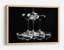 Elegante pirámide de champán - Fluidys Studio III | Cuadro decorativo de Canvas Lab