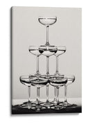 Elegante pirámide de cristal - Fluidys Studio III | Cuadro decorativo de Canvas Lab