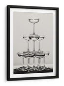 Elegante pirámide de cristal - Fluidys Studio III | Cuadro decorativo de Canvas Lab
