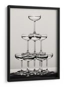 Elegante pirámide de cristal - Fluidys Studio III | Cuadro decorativo de Canvas Lab