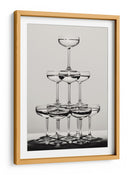Elegante pirámide de cristal - Fluidys Studio III | Cuadro decorativo de Canvas Lab