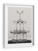 Elegante pirámide de cristal - Fluidys Studio III | Cuadro decorativo de Canvas Lab