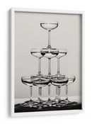 Elegante pirámide de cristal - Fluidys Studio III | Cuadro decorativo de Canvas Lab