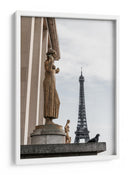 Estatuas de la Torre Eiffel - Fluidys Studio III | Cuadro decorativo de Canvas Lab