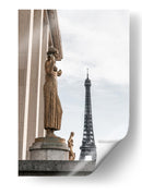 Estatuas de la Torre Eiffel - Fluidys Studio III | Cuadro decorativo de Canvas Lab