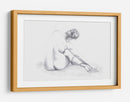 Desnuda sentada con gracia y cabello recogido - Fluidys Studio II | Cuadro decorativo de Canvas Lab