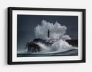 Faro de olas rompiendo - Jesus Concepcion Alvarado | Cuadro decorativo de Canvas Lab