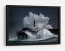 Faro de olas rompiendo - Jesus Concepcion Alvarado | Cuadro decorativo de Canvas Lab