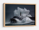 Faro de olas rompiendo - Jesus Concepcion Alvarado | Cuadro decorativo de Canvas Lab