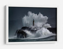 Faro de olas rompiendo - Jesus Concepcion Alvarado | Cuadro decorativo de Canvas Lab