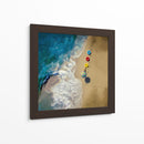 Día aéreo de playa - ambra | Cuadro decorativo de Canvas Lab