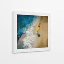 Día aéreo de playa - ambra | Cuadro decorativo de Canvas Lab