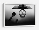 Disparo de silueta de baloncesto - Paulo Medeiros | Cuadro decorativo de Canvas Lab