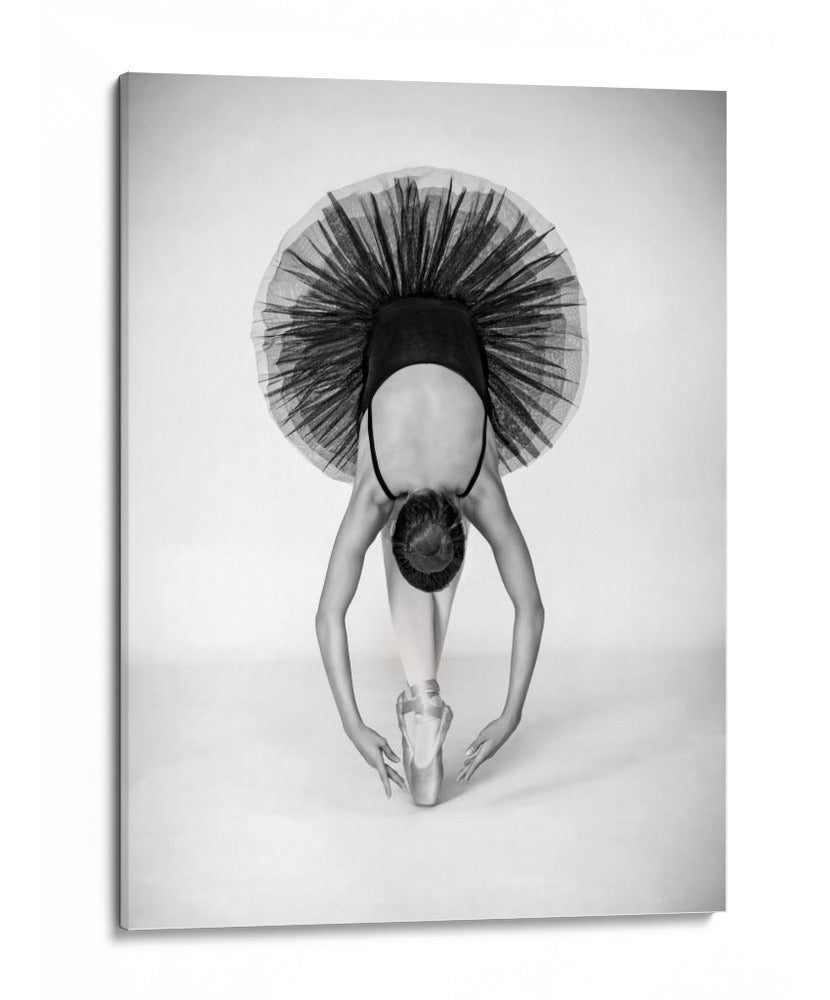 Elegante pose simétrica de bailarina - Pauline Pentony MA | Cuadro decorativo de Canvas Lab