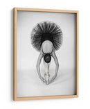 Elegante pose simétrica de bailarina - Pauline Pentony MA | Cuadro decorativo de Canvas Lab