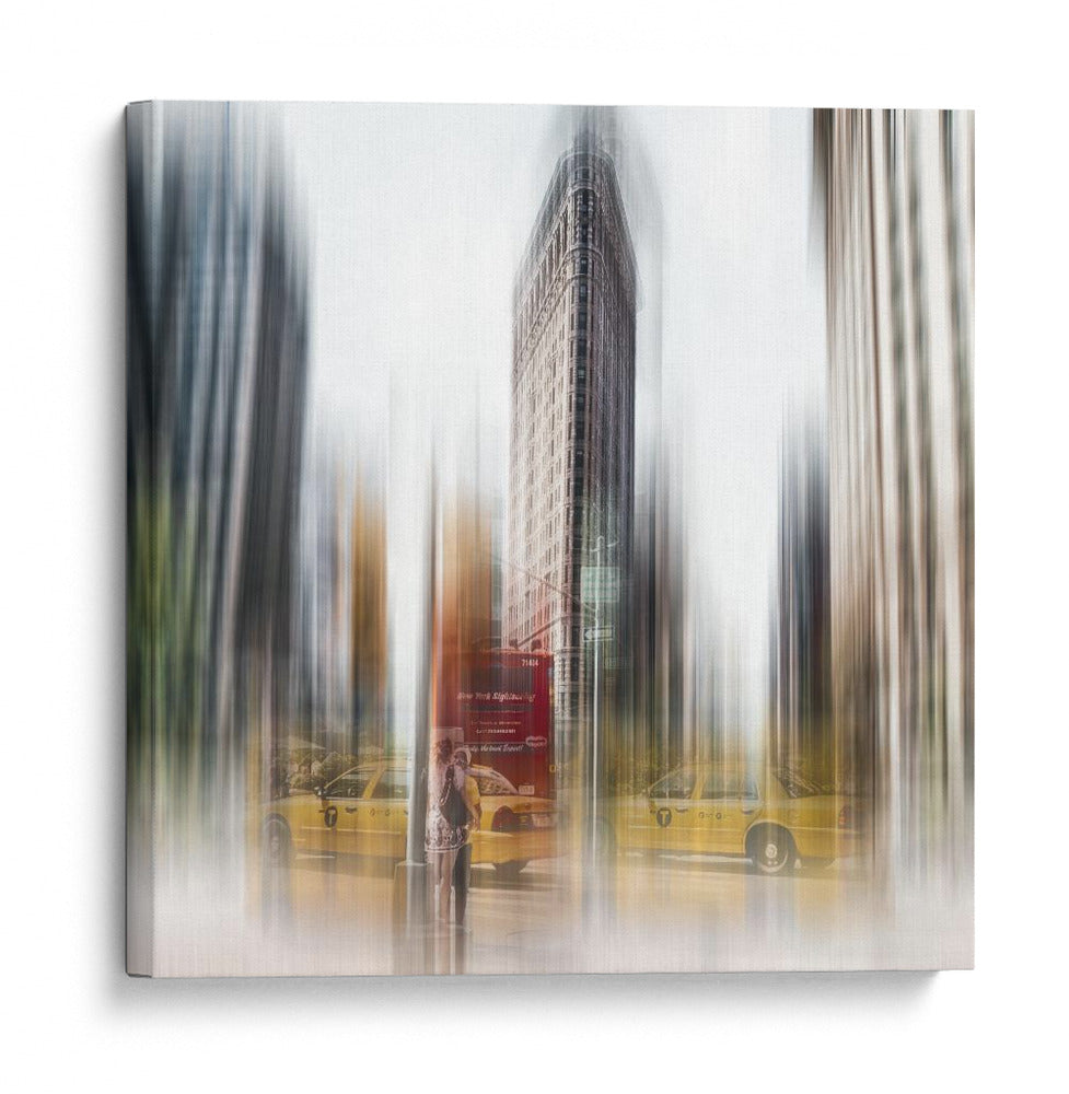 Flatiron dinámico de Nueva York - Carmine Chiriaco | Cuadro decorativo de Canvas Lab