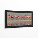 Flamencos rosados ​​elegantes - Phillip Chang | Cuadro decorativo de Canvas Lab