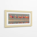 Flamencos rosados ​​elegantes - Phillip Chang | Cuadro decorativo de Canvas Lab