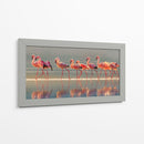 Flamencos rosados ​​elegantes - Phillip Chang | Cuadro decorativo de Canvas Lab