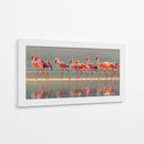 Flamencos rosados ​​elegantes - Phillip Chang | Cuadro decorativo de Canvas Lab