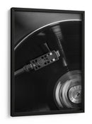 Disco de vinilo girando y bailando - Fluidys Studio III | Cuadro decorativo de Canvas Lab