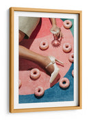 Glamour de donas rosas - Fluidys Studio III | Cuadro decorativo de Canvas Lab