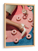 Glamour de donas rosas - Fluidys Studio III | Cuadro decorativo de Canvas Lab