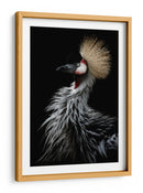 Grulla coronada dorada - Eiji Itoyama | Cuadro decorativo de Canvas Lab