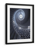 Gran escalera fría de caracol - Massimo Cuomo | Cuadro decorativo de Canvas Lab