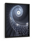 Gran escalera fría de caracol - Massimo Cuomo | Cuadro decorativo de Canvas Lab