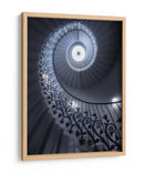 Gran escalera fría de caracol - Massimo Cuomo | Cuadro decorativo de Canvas Lab