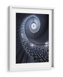 Gran escalera fría de caracol - Massimo Cuomo | Cuadro decorativo de Canvas Lab