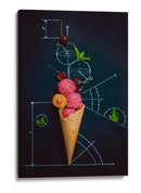 Helados de ciencia dulce - Dina Belenko | Cuadro decorativo de Canvas Lab