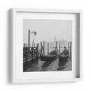Góndolas de la brumosa Venecia - YuppiDu | Cuadro decorativo de Canvas Lab