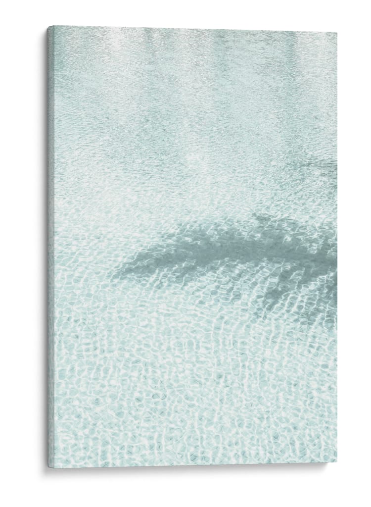 Ondulaciones de agua cristalina - Fluidys Studio III | Cuadro decorativo de Canvas Lab