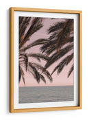 Océano con cielo rosa tropical - Fluidys Studio III | Cuadro decorativo de Canvas Lab