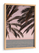 Océano con cielo rosa tropical - Fluidys Studio III | Cuadro decorativo de Canvas Lab