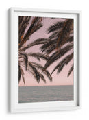 Océano con cielo rosa tropical - Fluidys Studio III | Cuadro decorativo de Canvas Lab