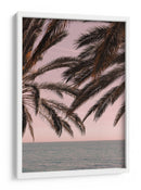 Océano con cielo rosa tropical - Fluidys Studio III | Cuadro decorativo de Canvas Lab