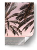 Océano con cielo rosa tropical - Fluidys Studio III | Cuadro decorativo de Canvas Lab