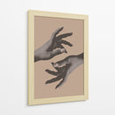 Manos elegantes que se extienden - Fluidys Studio III | Cuadro decorativo de Canvas Lab