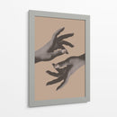 Manos elegantes que se extienden - Fluidys Studio III | Cuadro decorativo de Canvas Lab