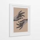 Manos elegantes que se extienden - Fluidys Studio III | Cuadro decorativo de Canvas Lab