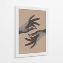 Manos elegantes que se extienden - Fluidys Studio III | Cuadro decorativo de Canvas Lab