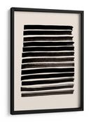 Líneas negras abstractas - Fluidys Studio II | Cuadro decorativo de Canvas Lab
